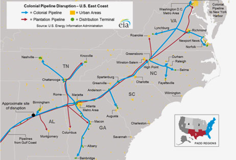 The Colonial Pipeline Attack