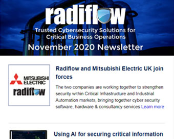 Radiflow Newsletter, November 2020