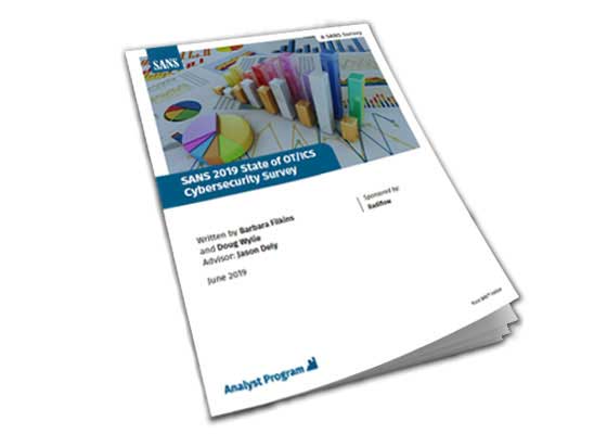 Radiflow joins SANS in producing the “2019 State of OT/ICS Cybersecurity” survey