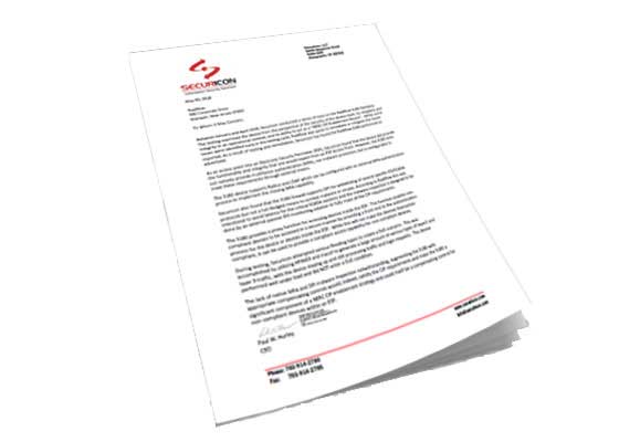 Securicon endorses the 3180 Security Gateway as a NERC CIP enabler